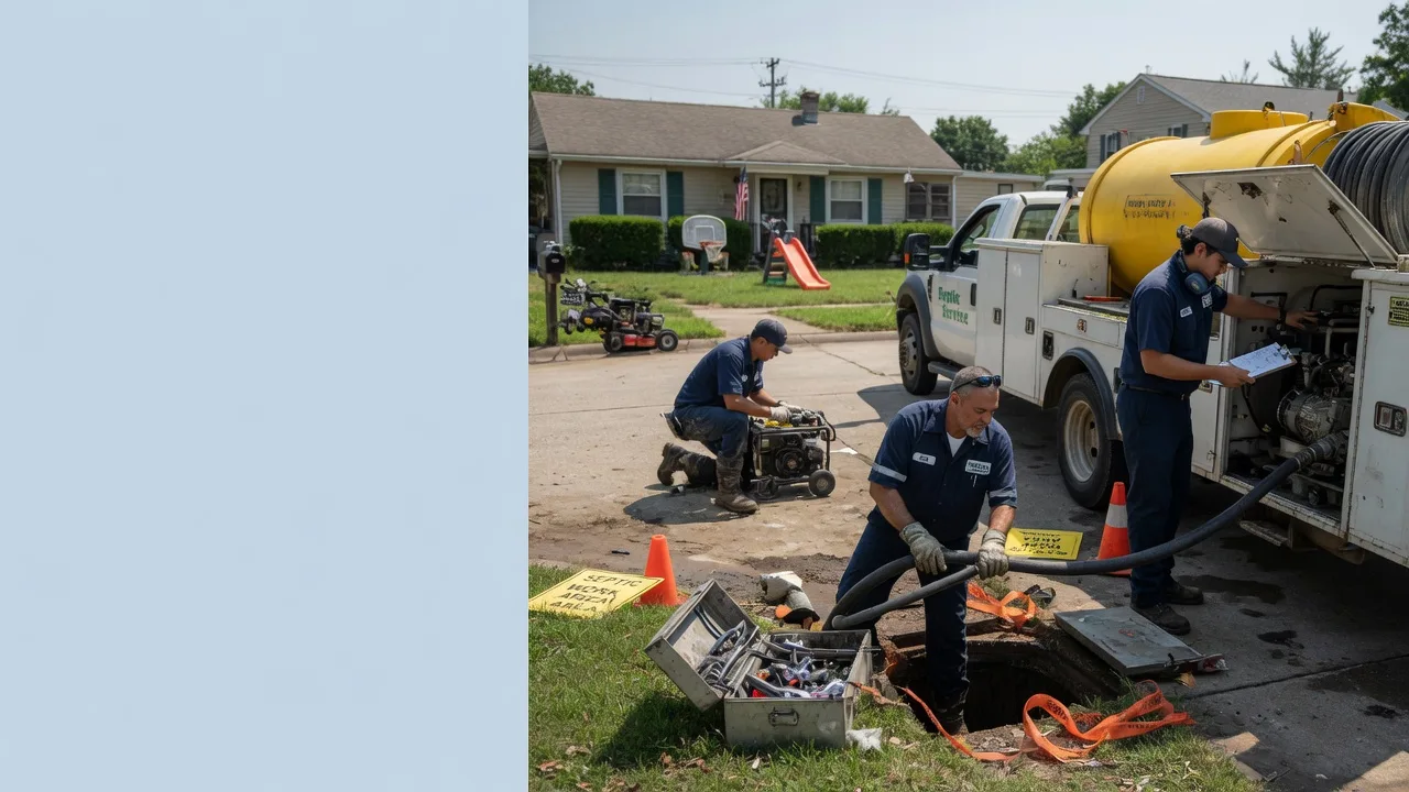 Septic Tank Pumping in Mcalisterville, PA near me